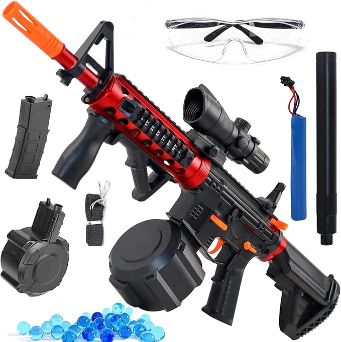 M416 Automática Bolinha Gel Arma de brinquedo Elétrica